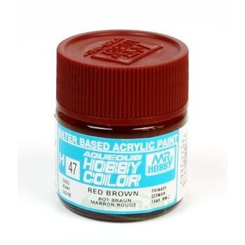 Mr Hobby Aqueous color H-047 Red Brown